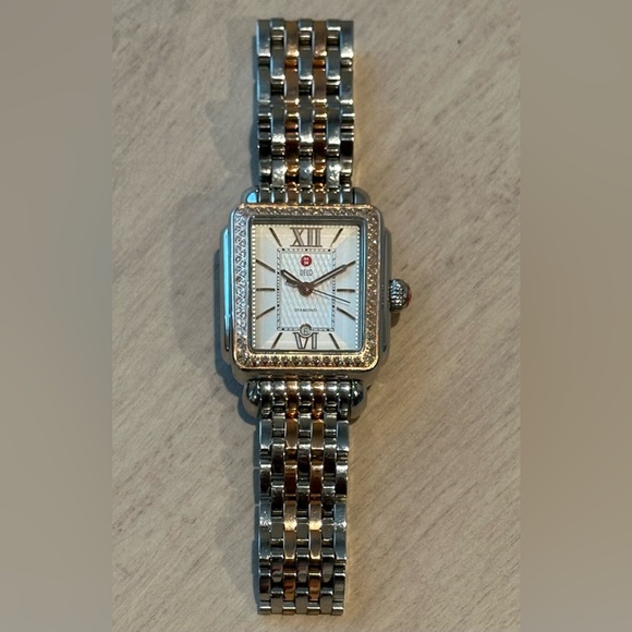 Michele Deco Signature Two Toned Watch - Picture 10 of 17